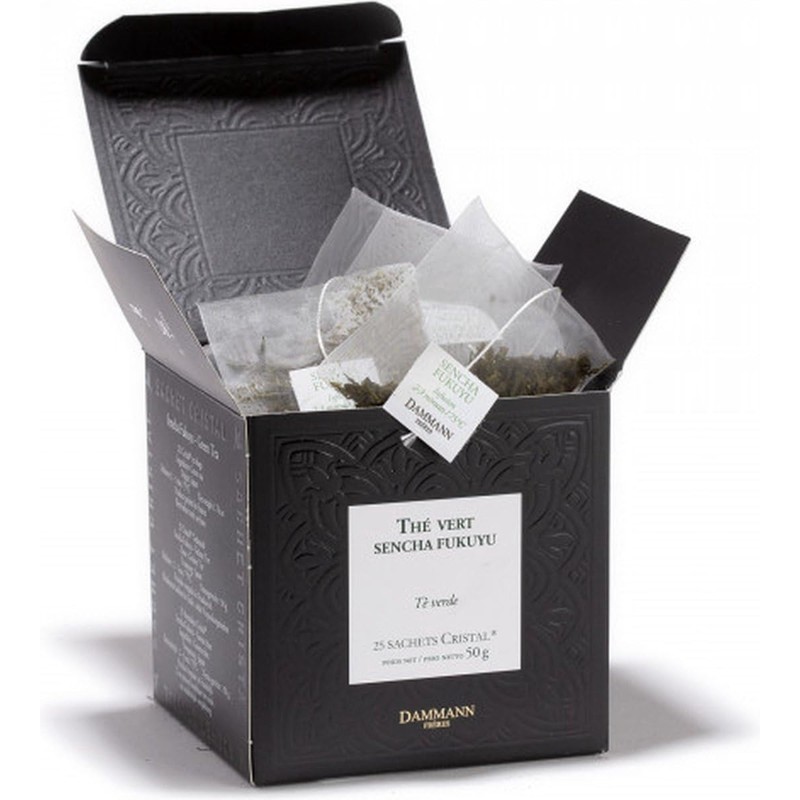 Dammann Green Tea Sencha Fukuyu 25 Crystalline Bags