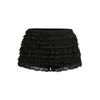 BEAUDRM Women's Y2K Ruffle Lace Shorts Lolita Bloomers Layered Low