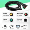 FOBOXCHD Electric Bicycle Signal Cable, Connecting Controller to Display, Throttle,