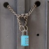mizikuu Pack of 6 Padlock Combination Lock, 4 Digit Lock