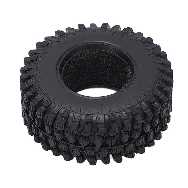 4PCS RC Wheel Tire Rubber Tyre 51mm Diameter for Axial