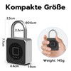 Padlock Fingerprint, Eseesmart Lock Fingerprint, Bluetooth Fingerprint iOS Watch, Waterproof