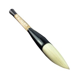 Wolf Hair Chinese Caligraphy Brush Japanese Kanji Sumi Drawing Brush Pen, White hair
