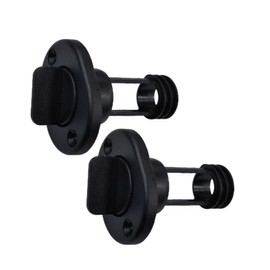 yiheozux 2 Pieces Marine Transom Drain Plug Screw Type for Boats with O-Ring Fits 1" Hole