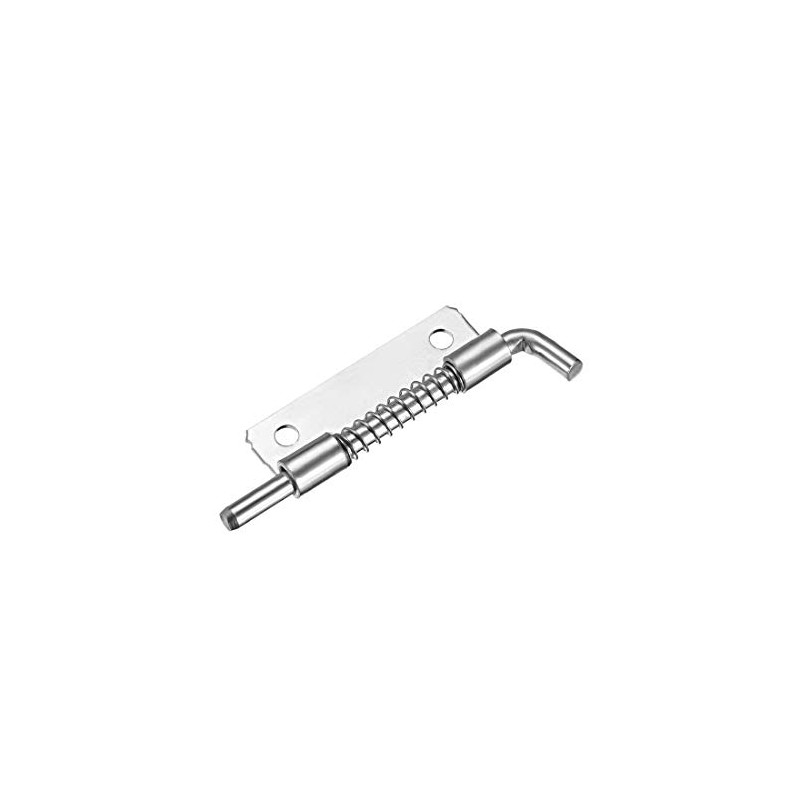 sourcing map 5pcs Carbon Steel Lock Bolt Spring Loaded Pin