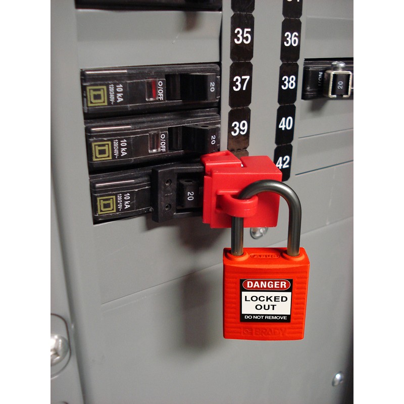 Brady Compact Lockout Tagout Padlock Personal Safety Kit - 123143