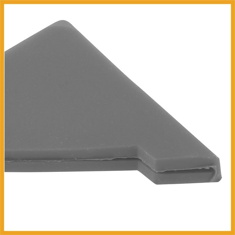 Partuto 2pcs PVC Universal Car Door Corner Edge Guards Bumper