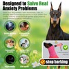 Spajoy Dog Anxiety Vest with Hood, Soft Thunder Jacket for
