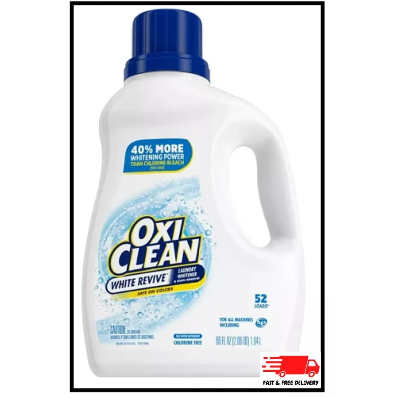 Unbranded Oxi Clean White Revive Liquid Laundry Whitener Plus Stain