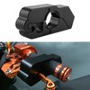 Motorcycle Grip Lock, Universal CNC Aluminium Alloy Motorbike Motorcycle Handlebar