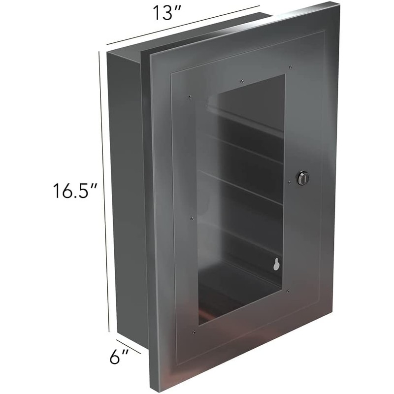 Aluminium Cabinet for Fire Escape Ladder | Universal Access Box