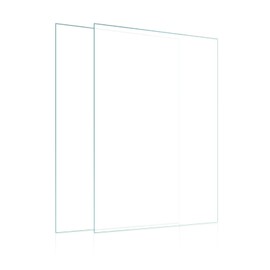 Egofine 11x14 Heat-Strengthened Glass Replacement for Picture Frame (Crystal Clear, 2 Pack), Replacement Glass for 11 by 14 Photo Frame, Semi-Tempered Glass Cover Sheet