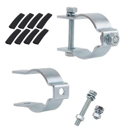scottchen PRO Tube Gate Bracket Fits 1.6" to 2" Pipe, Universal Tube Gate Bracket Kit for Automatic Gate Opener System-1PACK