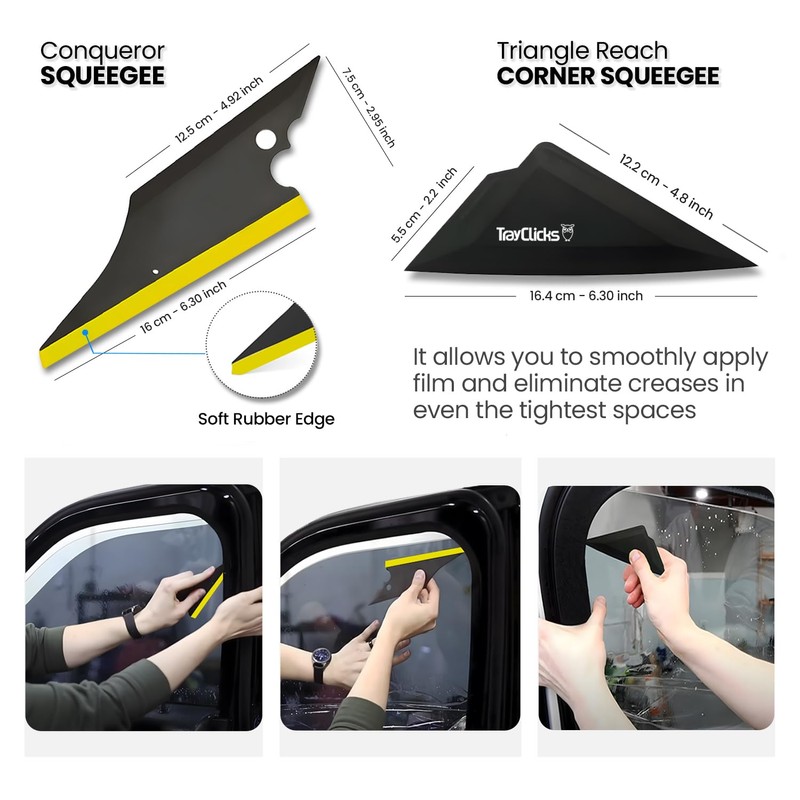 Window Tint Tools kit Vinyl Wrap Tool for Car Tinting