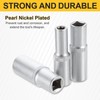 sourcing map E-Torx Socket 1/2" Drive E8 External Torx Deep