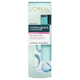 L'Oréal Paris Hydra Genius Aloe Aqua Moisturising Fluid Sensitive Skin Pack of 2 x 70 ml