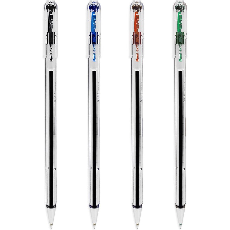 Pentel Superb Ballpoint Pen Ball Point Pens 0.7mm Nib Tip