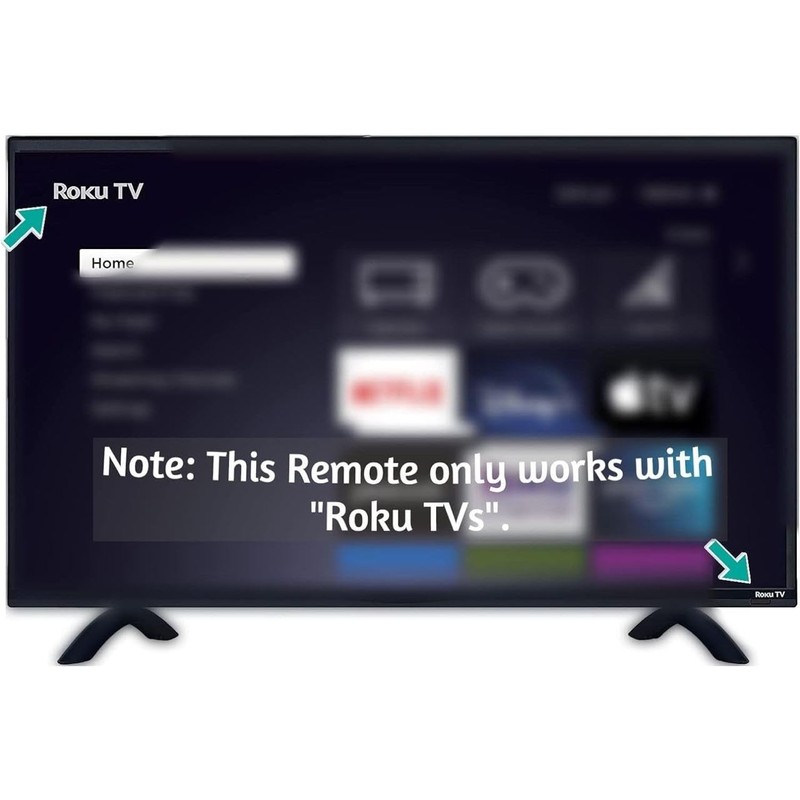 generic OEM Part - Remote Control Compatible with TCL Roku