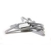 30 Count Vinyl Coated Heavy Duty Wire Cloth Hanger Plastic
