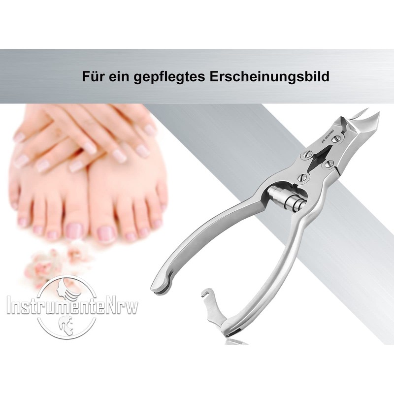 Professional Foot Care Head Cutter Nail Clippers with Double Gear