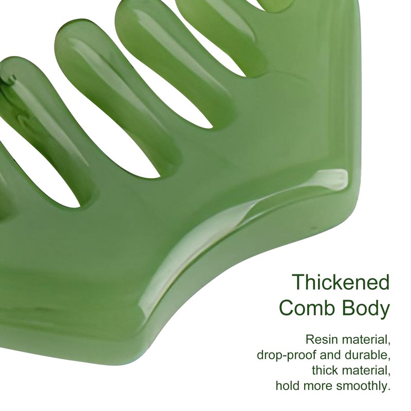 Jaasuee Multi-Functional Handheld Head Massage Tool, Massage Comb, Guasha Scraping
