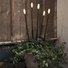 Star Trading Milky 475-27 LED Decorative Light 5 Sticks Black