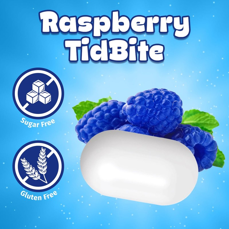 Fresh Raspberry Breath Savers Candy TidBites for on the go