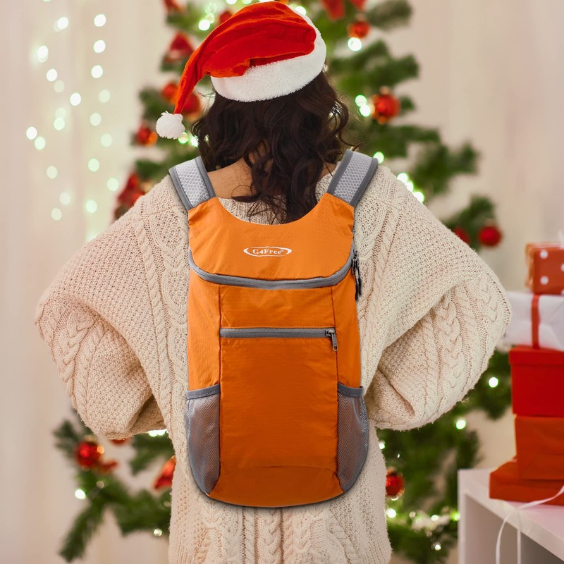 G4Free Foldable Rucksack, Lightweight Daypack, Unisex Packable Travel Rucksack, Rucksack