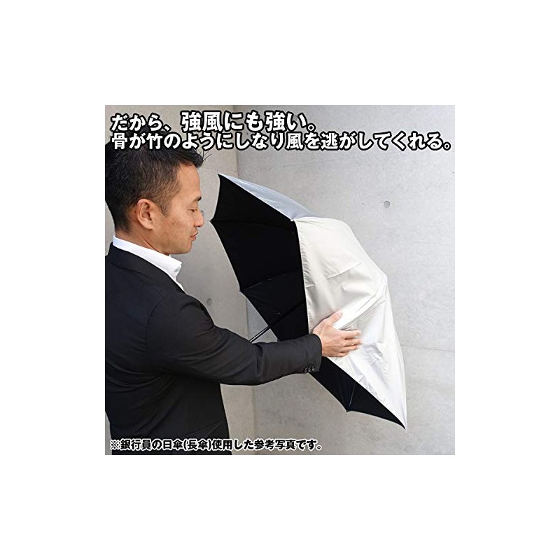 Bank Employee's Parasol Folding Version, Ribs, 23.6 inches (60 cm),