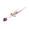 Freestyle Kabura Coin Sliding Jig Lure Squid Rattle (60 GRAM, HOT PINK)