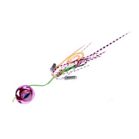 Freestyle Kabura Coin Sliding Jig Lure Squid Rattle (60 GRAM, HOT PINK)