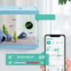 Fish Tank Thermometer High Accuracy Energy Saving LED Touch Screen