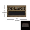 ODSP Infrared Reflective Poland Flag Patches, Polish Flags Tactical Military
