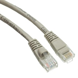 CableWholesale 7 Foot Gray Cat6a Ethernet Patch Cable, Snagless/Boot with RJ45 Connector, 500 MHz, 24 AWG, UTP(Unshielded Twisted Pair) Stranded Copper, Internet Patch Cable
