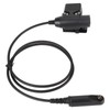U94 PTT Adapter Cable 35.4in Walkie Talkie Headset Connector Cable