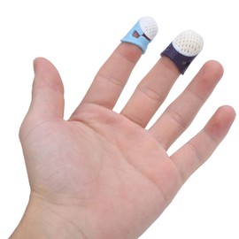 Accesorios de Ropa, Protector de Dedo Kit de Dedo Punto de Cruz Accesorios para Pulgar Dedales Antiguos Retro Dedal de Costura para 2 Piezas para 2 Piezas Kit de Dedo Protector