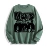 Misfits Band Evilive Graphic Crewneck Sweatshirt, US Warehouse, 6 ColorsSize: