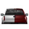 Sticky Creations Trust in God Decal Sticker Windshield Window Vinyl