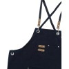 Texben 6 Mandil Delantal Cocina Chef-barbería-multiusos-unisex