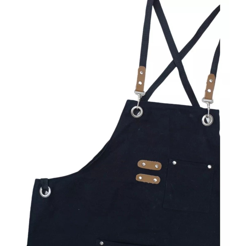 Texben 6 Mandil Delantal Cocina Chef-barbería-multiusos-unisex