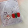 ⭐Next day deliveryChristmas Santa & Rudolph Lisnail / ⭐다음날 발송크리스마스