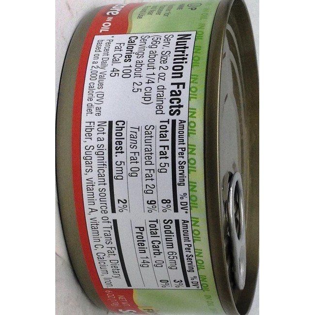 Gefen Solid White Albacore In Oil 6 Oz. Kosher for Passover Pack Of 6