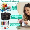 75 Pcs Crochet Kit for Beginners, Crochet Yarn, Knitting Kit