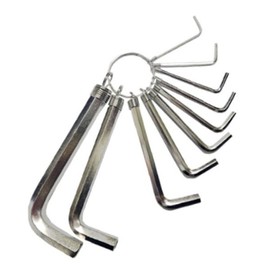 L-shaped Hex Wrench Set, Portable for Bicycle & Motorcycle Maintenance, 10-piece Set / ㄱ자 육각렌치세트 자전거 오토바이 정비 휴대용 10p