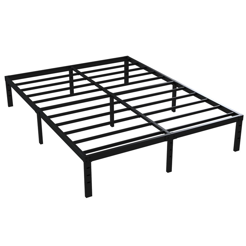 Upcanso California King Metal Bed Frame, 14 Inch Heavy Duty