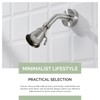 Angle Simple Shower Head, Brass High Flow Shower Sprayer Head,