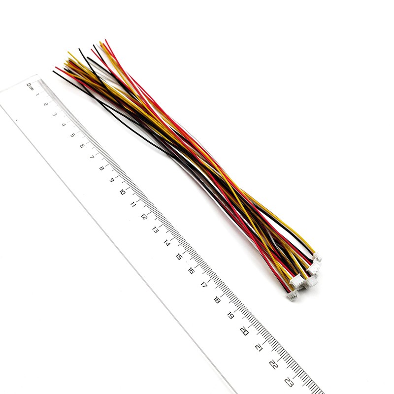 ZSDZFYLLK 10 Sets Mini Micro JST 1.25 mm 4-Pin Connector