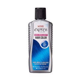 Kiss Express Color #K31 Semi-Permanent Cobalt Blue 3.5 Ounce (100ml)