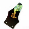 GaryG's Solid Black 0.060" Black Truss Rod Cover for Gibson