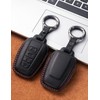 YONUFI for Toyota Key Fob Cover Leather Keychain Car Key